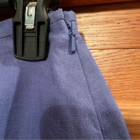 CJ Laing NWT sapphire a line starfish skirt 100% linen size 6 - Picture 3 of 10
